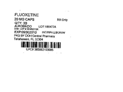 Fluoxetine 20 mg Label - Fluoxetine 20mg(Aurobindo)